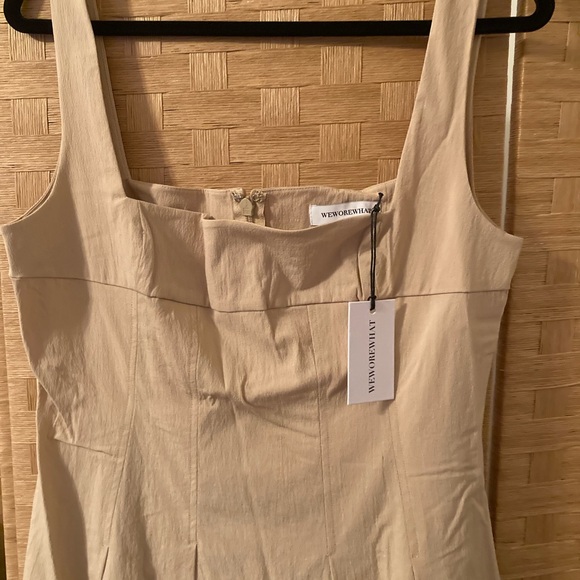 WEWOREWHAT Beige Pleated Dress
US Women’s 14 - Picture 2 of 4